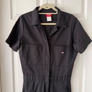 Dickies Women's Short Sleeve FLEX Coverall Black size S